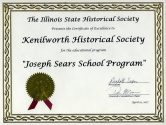 ISHS for Joseph Sears School Program 2017