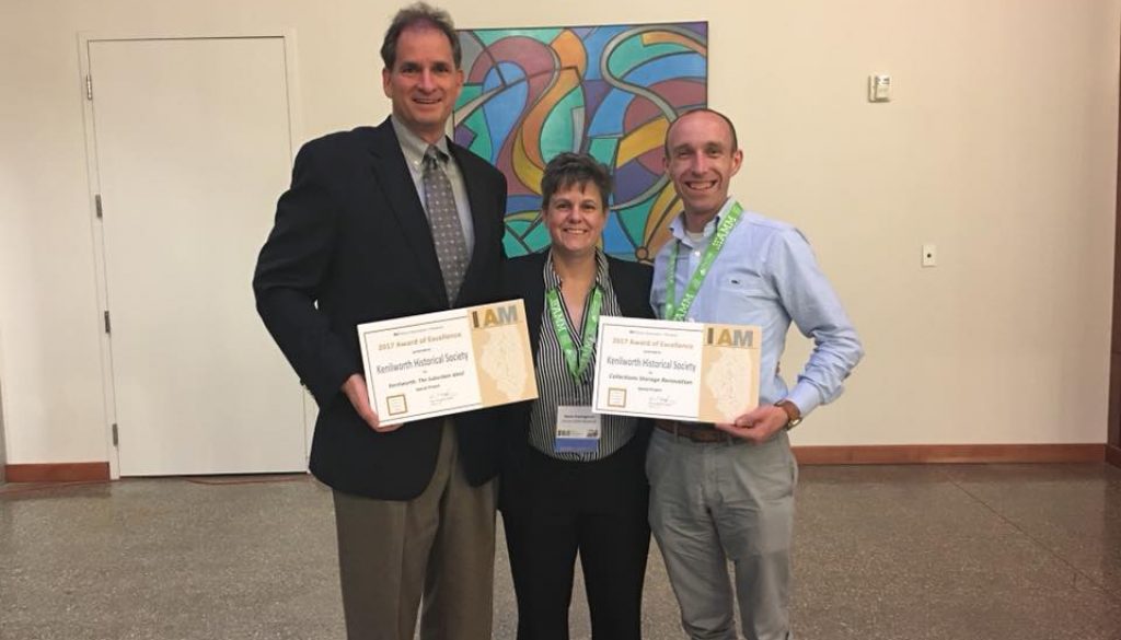 Awards of Excellence at the Illinois Association of Museums conference