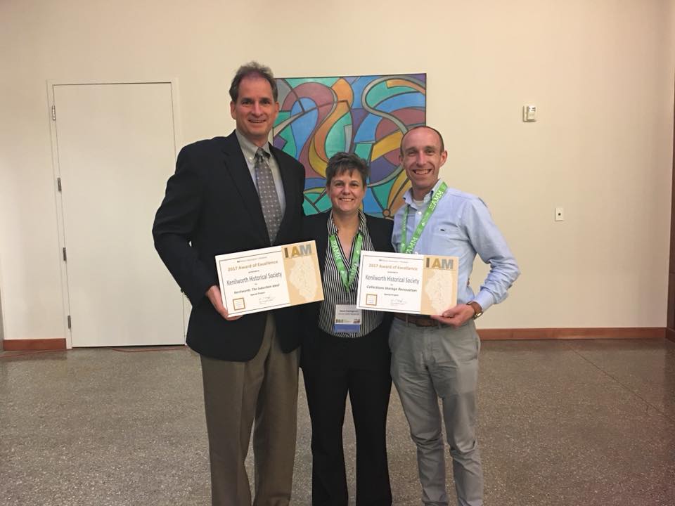 Awards of Excellence at the Illinois Association of Museums conference