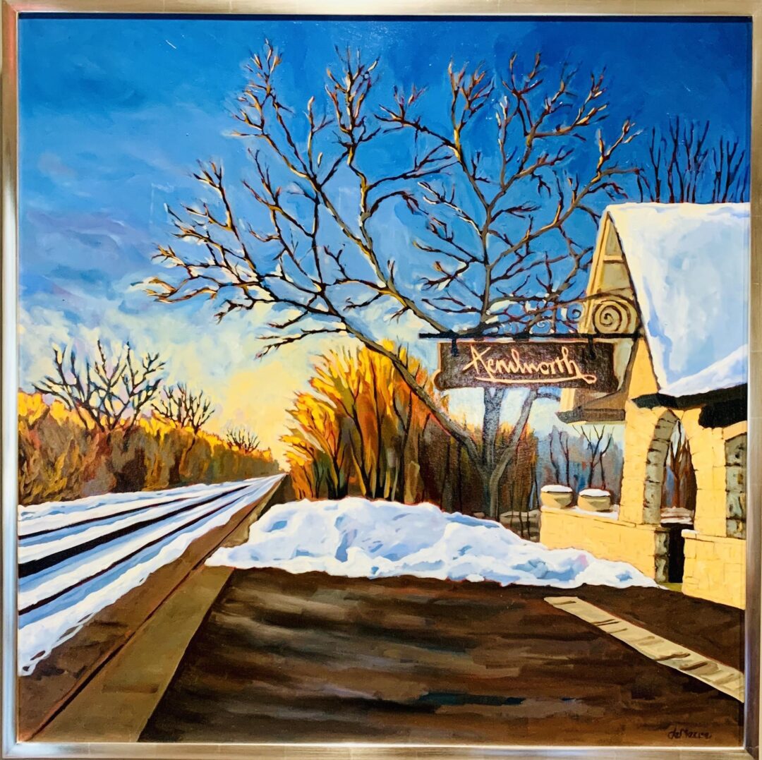 Painting of Kenilworth Station 2017.4.1