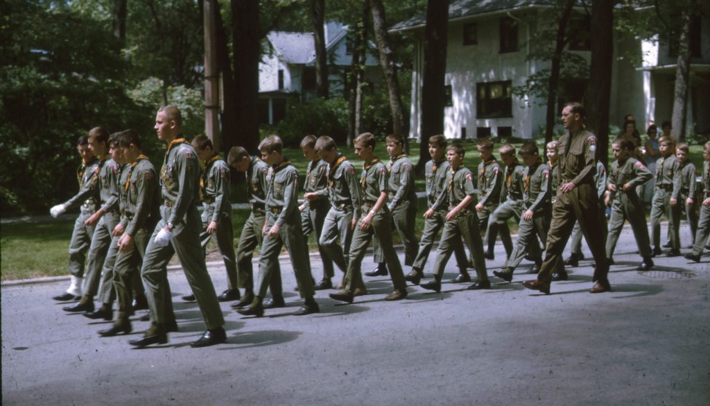 Troop 13 Memorial Day parade