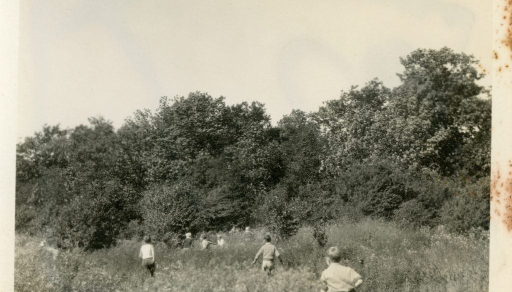 Kids in Woods