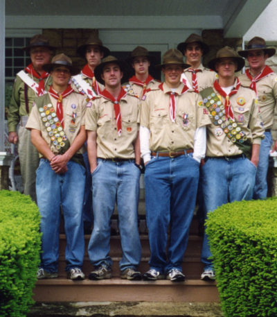 The official Scouts policy has changed to include any uniform or uniform compenent that has ever been approved for use. While most aspects of the official Scout uniform have changed over the years, the campaign hat has remained a constant since the beginning of Scouting.