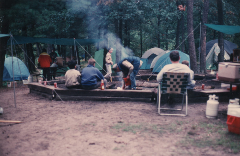 Campsite, 1990