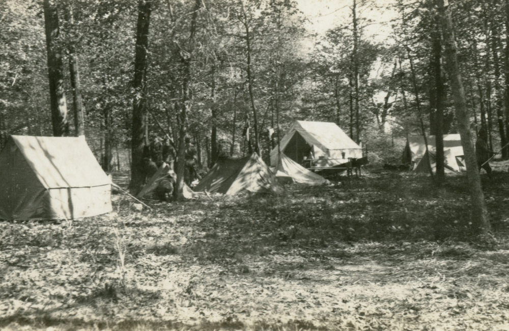 Campsite, c. 1940