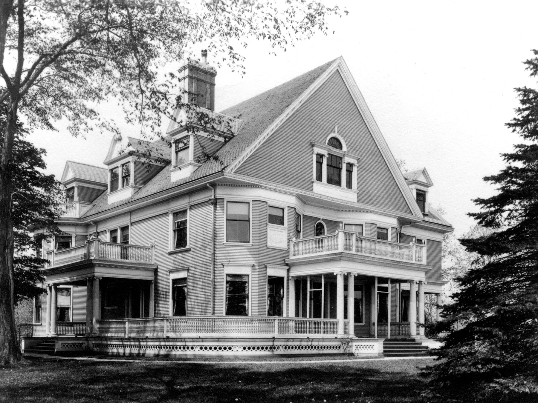Exterior of Joseph Sears' Home