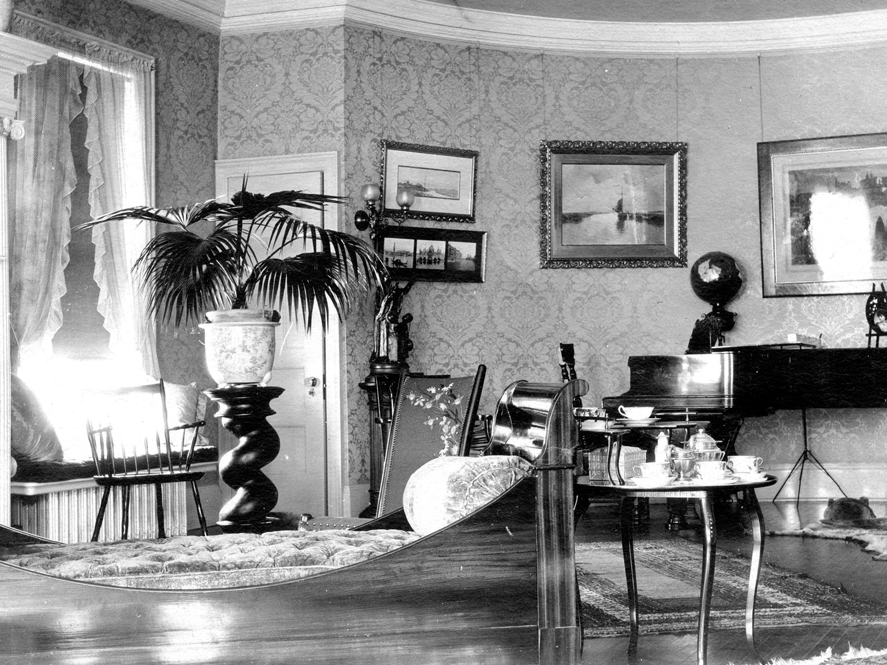 Interior of Joseph Sears' Home